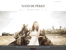 Tablet Screenshot of nanideperez.com